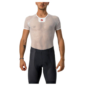 CORE MESH 3 SHORT SLEEVE BASELAYER-WHITE