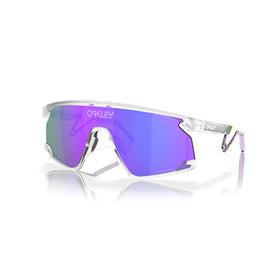 Oakley Sunglass BXTR Metal prizm violet Lenses with matte clear Frame