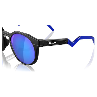 Oakley Sunglass HSTN prizm sapphire polarized Lenses with matte black Frame