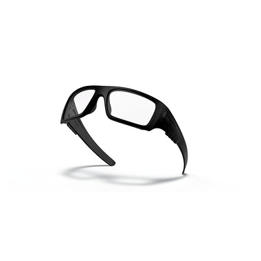 Oakley Standard Issue Det Cort clear Lenses, matte black Frame