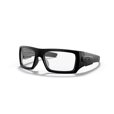 Oakley Standard Issue Det Cort clear Lenses, matte black Frame