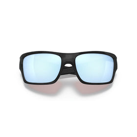 Oakley Sunglass Turbine prizm deep water polarized Lenses with matte black camo Frame