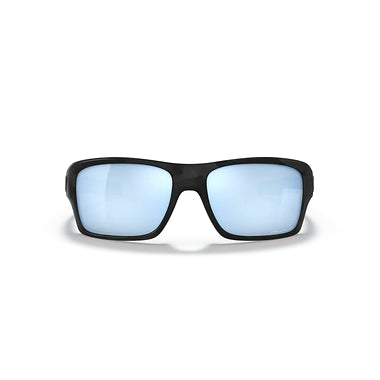 Oakley Sunglass Turbine prizm deep water polarized Lenses with matte black camo Frame