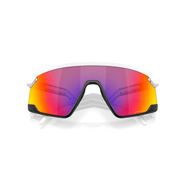 Oakley Sunglass BXTR prizm road Lenses with matte white Frame