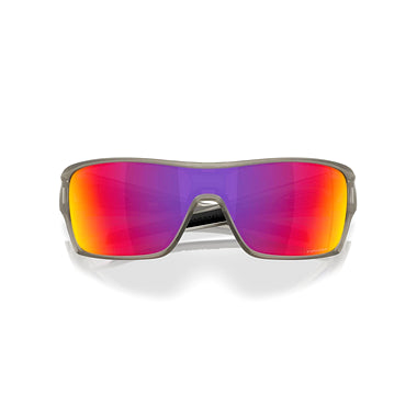 Oakley Sunglass Turbine Rotor prizm road Lenses with matte transparent grey ink Frame