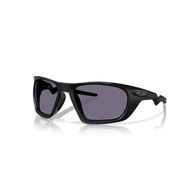 Oakley Sunglass Lateralis )prizm grey Lenses With matte black ink Frame