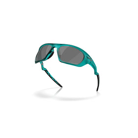 Oakley Sunglass Lateralis prizm black Lenses with matte transparent arctic surf Frame