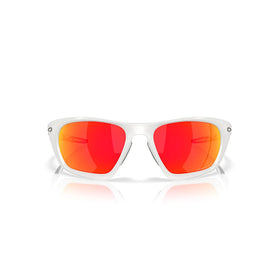 Oakley Sunglass Lateralis Seek Collection prizm ruby polarized Lenses with matte vapor Frame