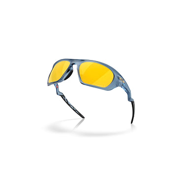 Oakley Sunglass Lateralis Polaris Collection prizm 24k polarized Lenses, matte transparent abyss Frame