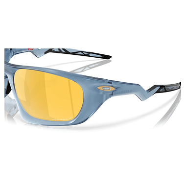 Oakley Sunglass Lateralis Polaris Collection prizm 24k polarized Lenses, matte transparent abyss Frame