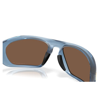 Oakley Sunglass Lateralis Polaris Collection prizm 24k polarized Lenses, matte transparent abyss Frame