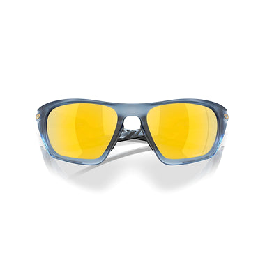 Oakley Sunglass Lateralis Polaris Collection prizm 24k polarized Lenses, matte transparent abyss Frame