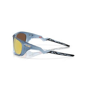 Oakley Sunglass Lateralis Polaris Collection prizm 24k polarized Lenses, matte transparent abyss Frame