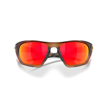 Oaakley Sulglass Kylian Mbappé Signature Series Lateralis prizm ruby Lense with matte dark amber Frame
