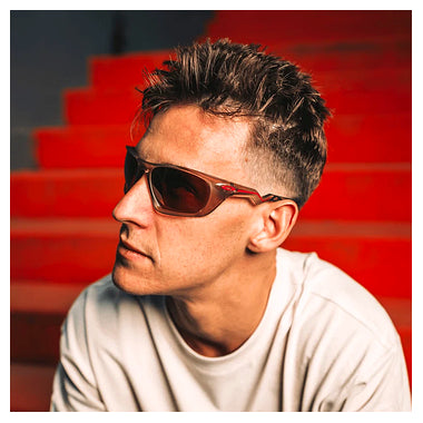 Oakley Lateralis Fabio Quartararo Signature Series prizm tungsten Lenses, matte sepia Frame