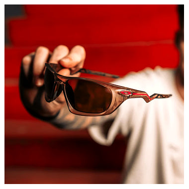 Oakley Lateralis Fabio Quartararo Signature Series prizm tungsten Lenses, matte sepia Frame