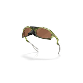 Oakley Sunglass Plantaris prizm tungsten Lenses with matte transparent fern Frame
