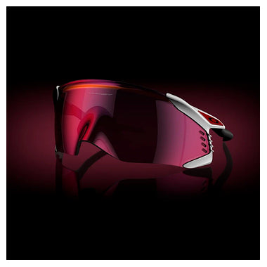 Oakley sunglass Velo Kato™ prizm road Lenses with matte white Frame