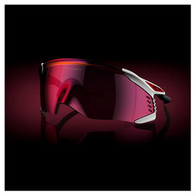 Oakley sunglass Velo Kato™ prizm road Lenses with matte white Frame