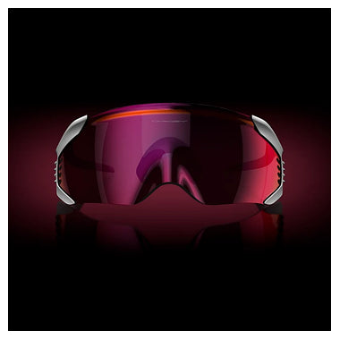 Oakley sunglass Velo Kato™ prizm road Lenses with matte white Frame