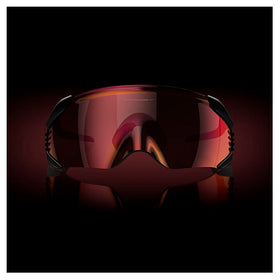 Oakley Sunglass Velo Kato prizm trail torch Lenses with matte black Frame