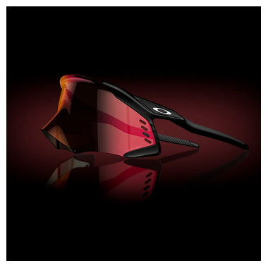 Oakley Sunglass Velo Kato prizm trail torch Lenses with matte black Frame