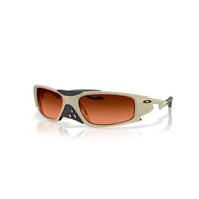Oakley Plantaris SQ prizm brown gradient Lenses, matte sand Frame