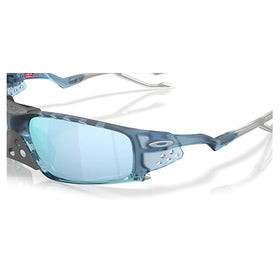 Oakley Plantaris SQ prizm deep water polarized Lenses, matte trans stonewash Frame