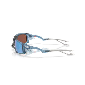 Oakley Plantaris SQ prizm deep water polarized Lenses, matte trans stonewash Frame