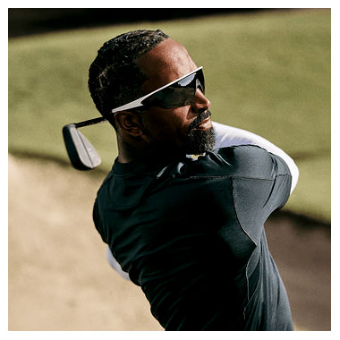 Oakley Sunglass Meta Vanguard prizm black Lenses with white Frame
