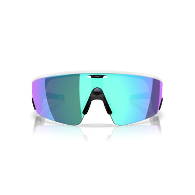 Oakley Smart Sunglass Meta Vanguard prizm sapphire Lenses with white Frame