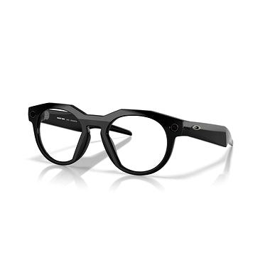 Oakley Meta HSTN Black Frame with Clear Lens