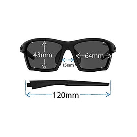 Tifosi Kilo Blackout Smoke Polarized