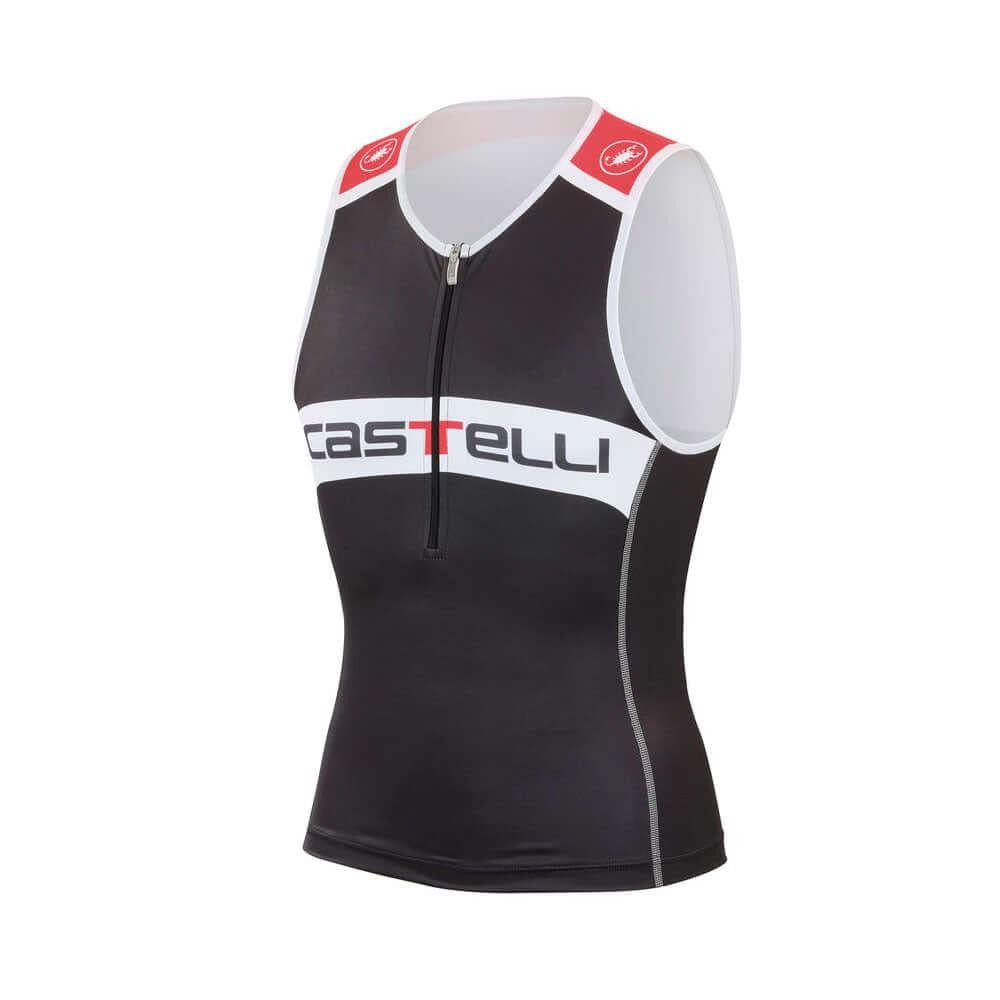 CORE TRI TOP-BLACK/WHITE/RED