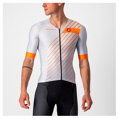 FREE SPEED 2 RACE TOP-SILVER GRAY/BRILLIANT ORANGE