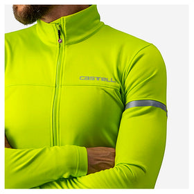 FONDO 2 JERSEY (WINTER)-ELECTRIC LIME/SILVER REFLEX