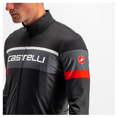PASSISTA JERSEY (WINTER)-LIGHT BLACK/DARK GRAY-RED