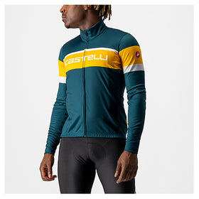 PASSISTA JERSEY (WINTER)-DEEP TEAL/GOLDENROD-SILVER GRA