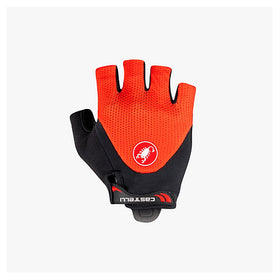 RC ESPRESSO GLOVE (GEL)-FIERY RED/BLACK