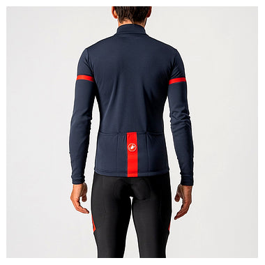 FONDO 2 JERSEY (WINTER)-SAVILE BLUE/RED REFLEX