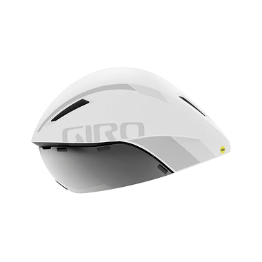 GIRO AEROHEAD MIPS CYCLING HELMET-MATTE WHITE/SILVER
