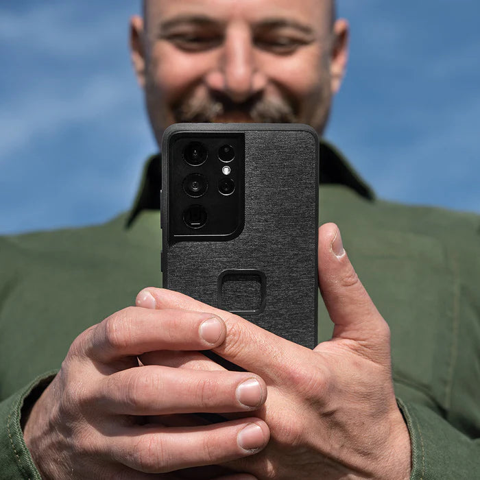 Peak Design Mobile // Everyday Fabric Case //Samsung S23 Plus // Charcoal
