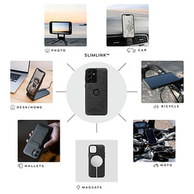 Peak Design Mobile Everyday Fabric Case // Samsung Galaxy S22+ - Charcoal