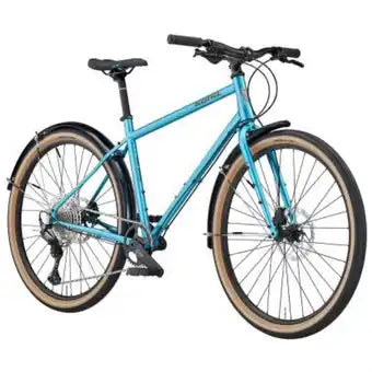 Kona Dr.Dew Hybrid Bike-Blue