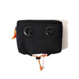Restrap Handlebar Bag-Black/Orange (Small)