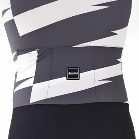 Santini Viper Furia Road Skinsuit-Black