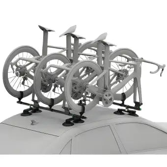 Treefrog Roundbar Bike Rack For 5 Road/Gravel Bikes