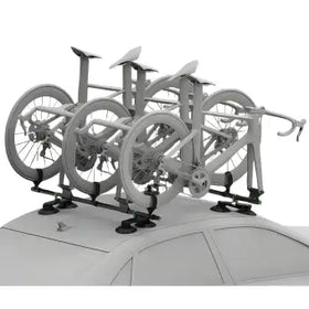 Treefrog Roundbar Bike Rack For 5 Road/Gravel Bikes