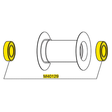 Mavic Comete Track Rear Wheel Hub Bearings