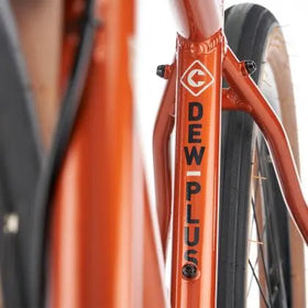 Kona Dew Plus Urban Bike-Orange